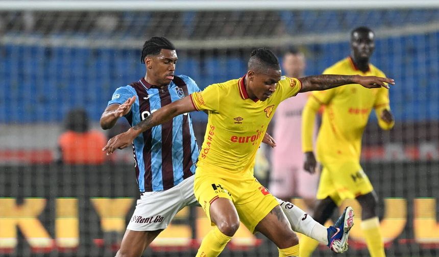 Trabzonspor son nefeste puanı kaptı