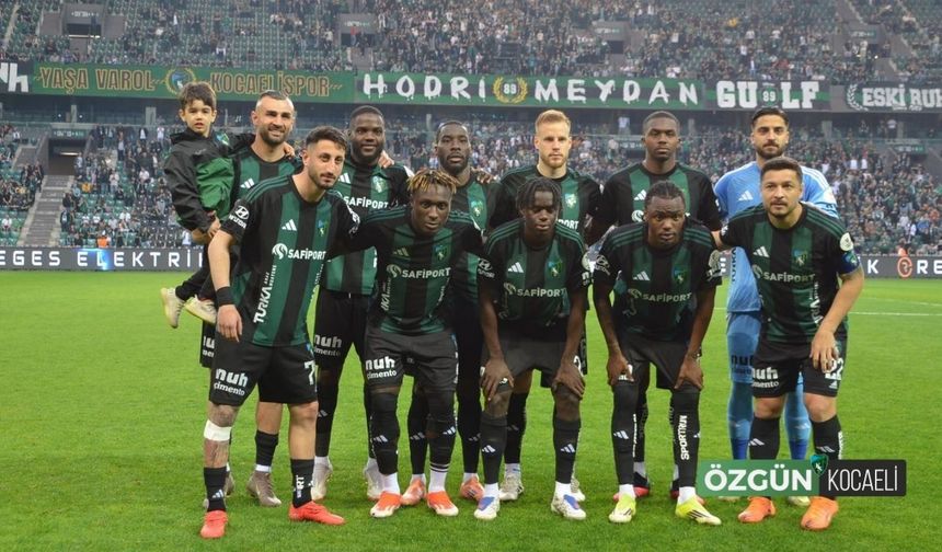 Kocaelispor’un Antalya programı belli oldu