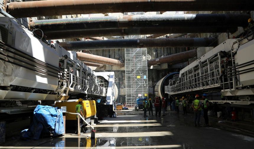 Körfezray Metro Projesi’nde çalışmalar büyüyor