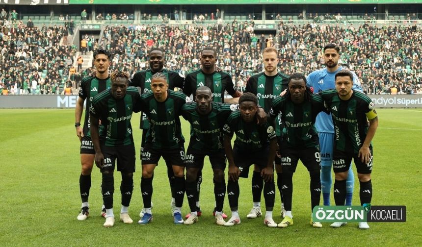 Kocaelispor’un Karagümrük mesaisi: 13 maçta tek yenilgi