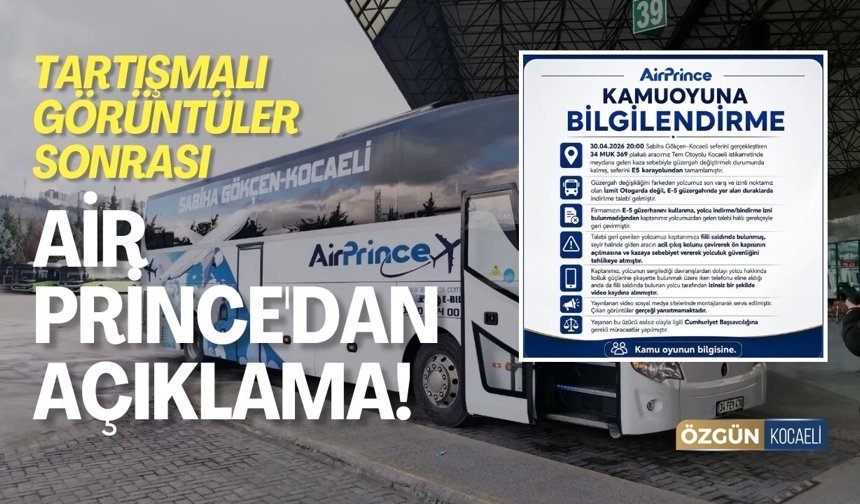 Tartışmalı Görüntüler Sonrası Air Prince'dan Açıklama!