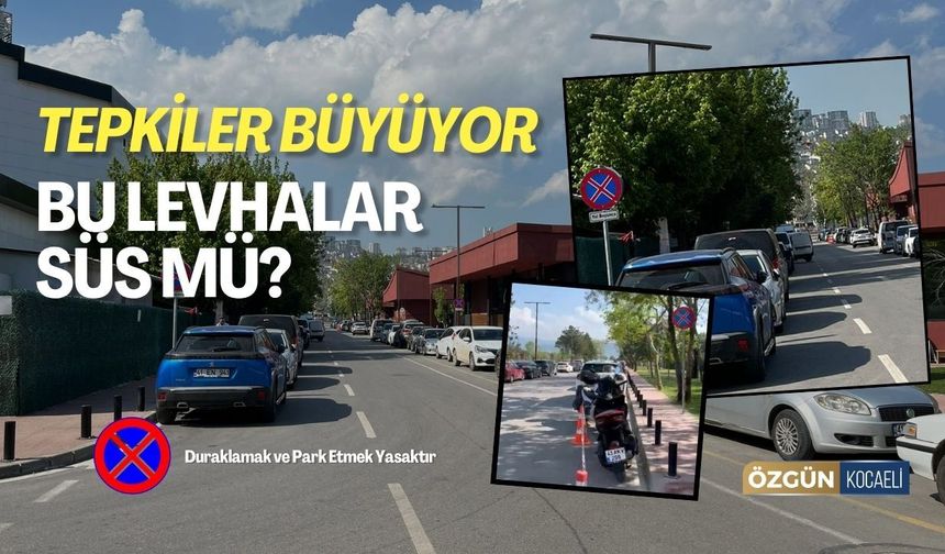 Tepkiler Büyüyor! Bu Levhalar Süs mü?