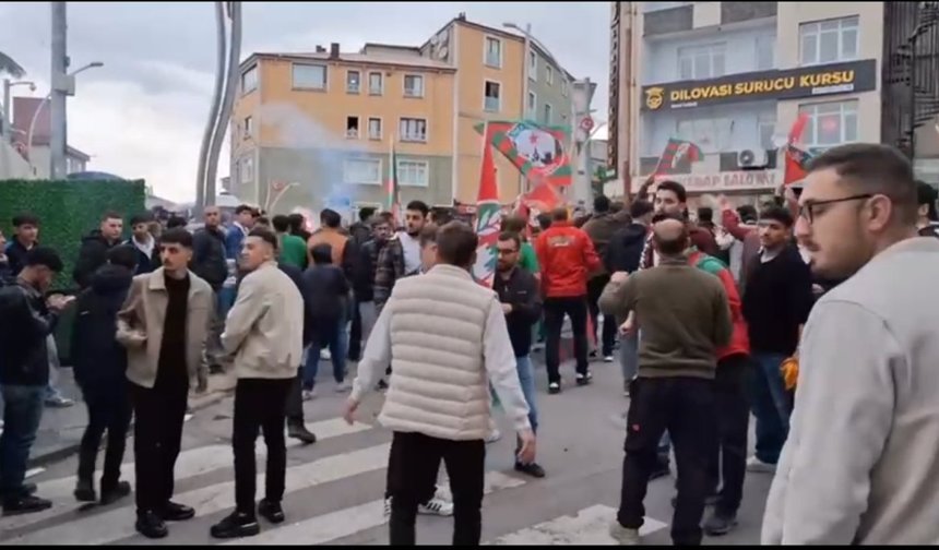 Kocaeli'de Amedspor kutlamasına gözaltı