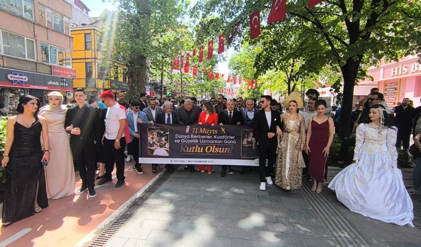 İzmit’te Kuaförlerden Görsel Şölen