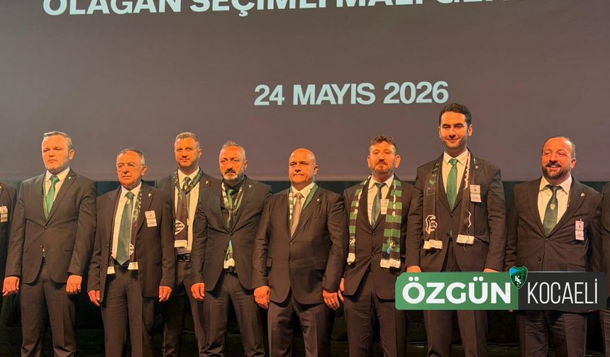 Kocaelispor’da yeni dönem resmen şekillendi