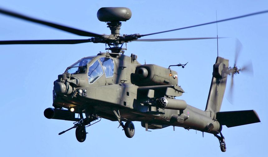 Apache Helikopteri Düştü!