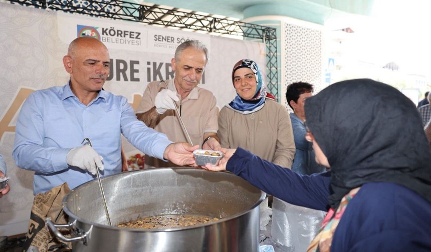Körfez'de 4 Bin Vatandaşa Aşure İkramı