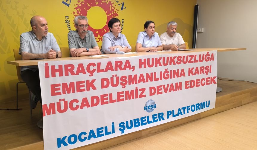 İhraç edildi, direndi, kazandı: Bu kez Gebze'ye gönderildi