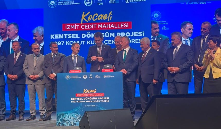 Cedit'te İlk Kuralar Çekildi: Bazı Hak Sahipleri Belli Oldu!