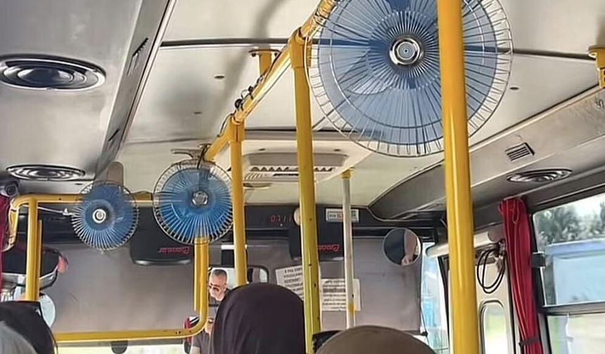 Şoför kendi çözümünü üretti vatandaşın gönlünü kazandı