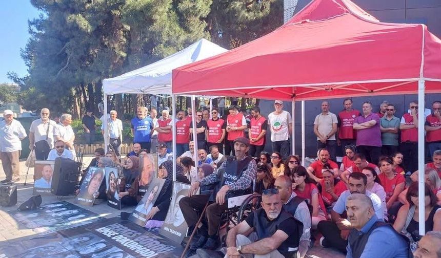 Gebze’de adalet nöbeti 2'nci haftasında: "Aileler geri adım atmıyor"