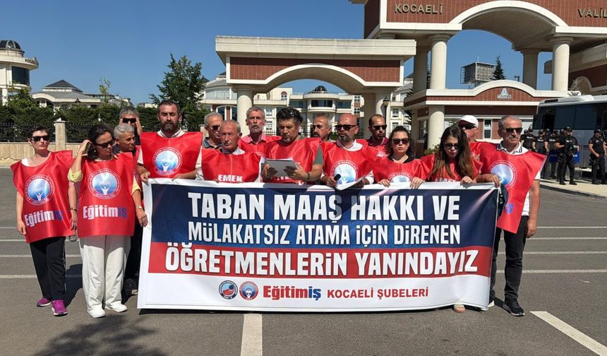 Eğitim-İş'ten eğitim yılı sonunda talepler bildirgesi