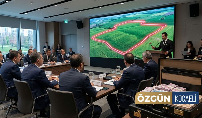 Kocaeli’de Kamuya Ait Milyonluk Arsalar Satışa Çıkıyor