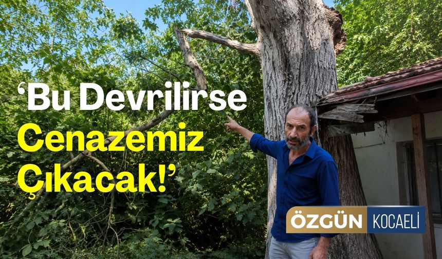 İzmit'te vatandaşın korkulu bekleyişi: "Beş kez dilekçe verdim, sonuç alamadım"