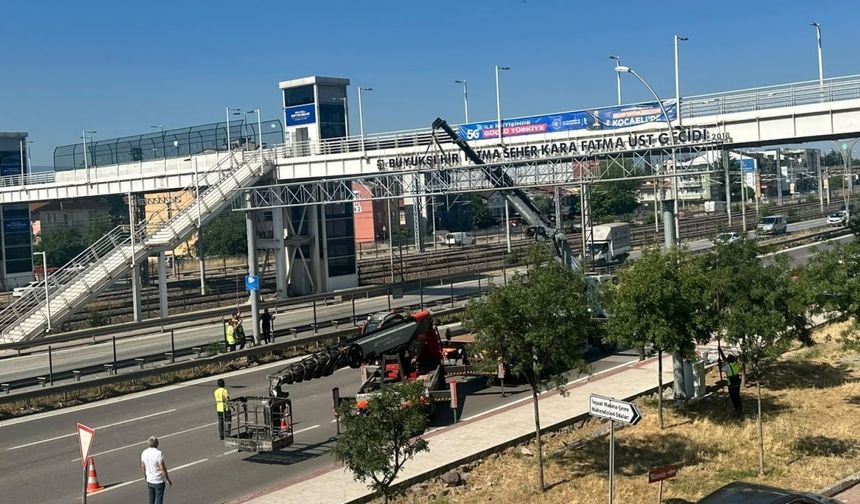 İzmit D-100’de Yeni EDS Noktası Dikkat Çekti