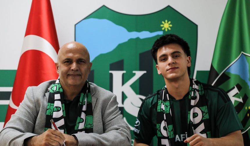 Kocaelispor, Haydar Karataş ile 4 yıllık sözleşme imzaladı