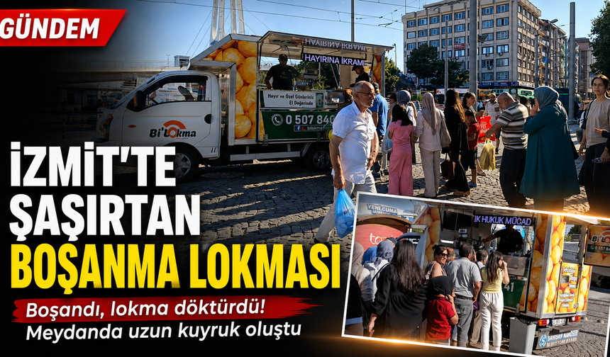 İzmit’te şaşırtan boşanma lokması