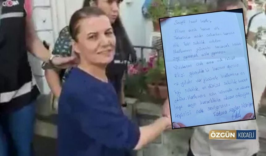 Gözaltı Sonrası Fatma Kaplan Hürriyet İzmit Halkına Seslendi!