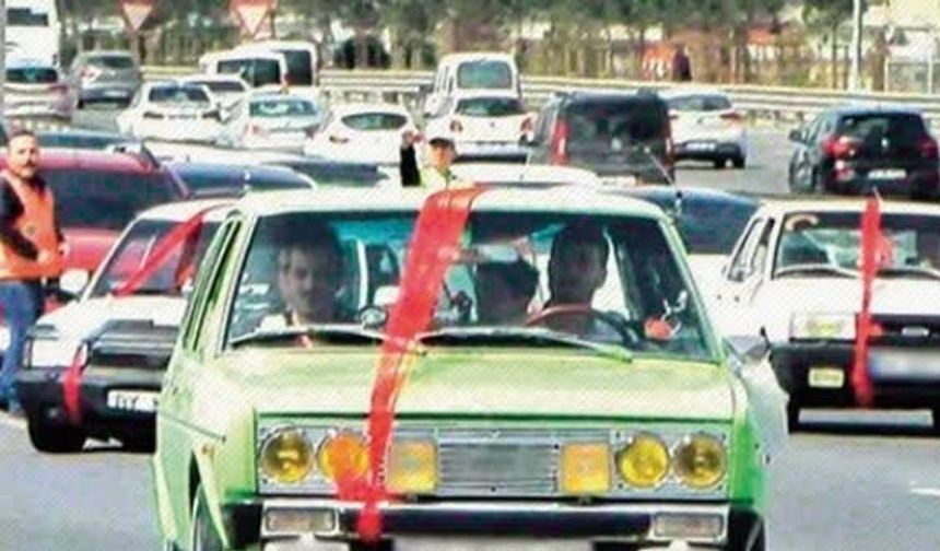 Derince'de düğün konvoyu pahalıya patladı! 90 bin TL ceza