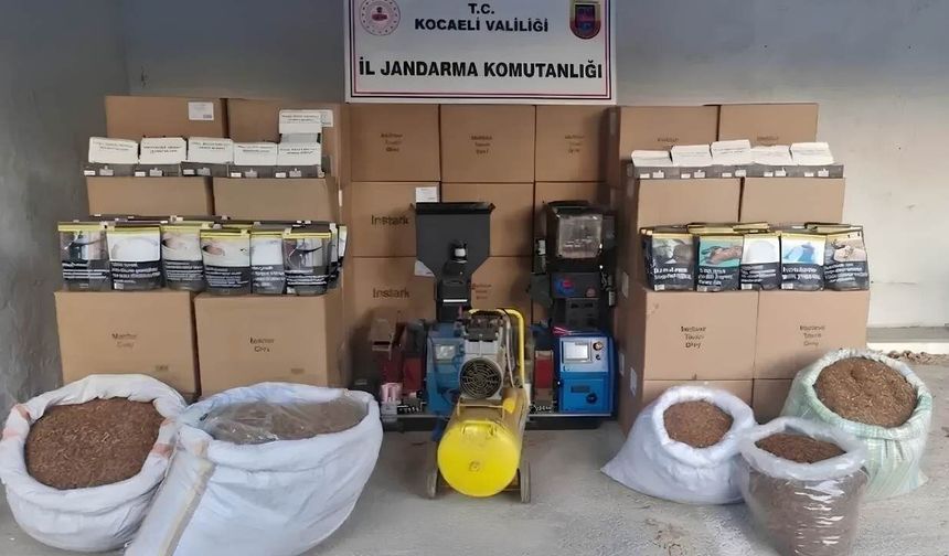 Körfez’de 1 milyon 350 bin TL’lik kaçak malzeme ele geçirildi