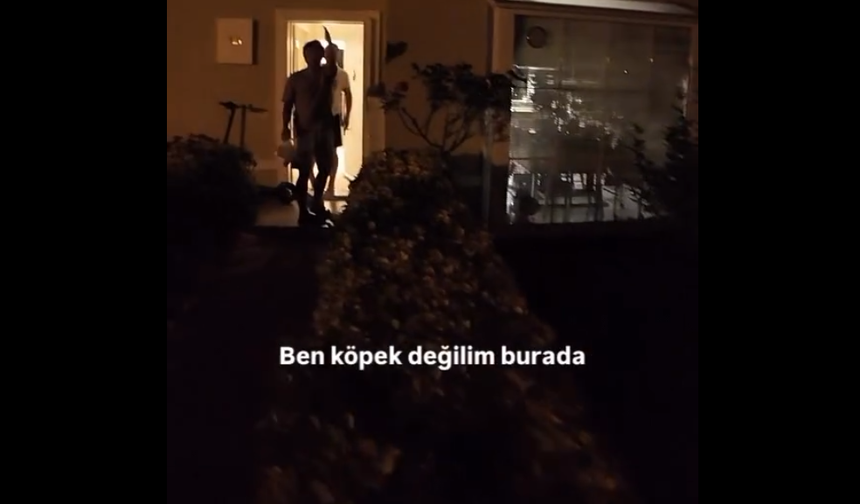 Kocaeli'de Sipariş Götüren Kuryeye Zorbalık Anı Kamerada!