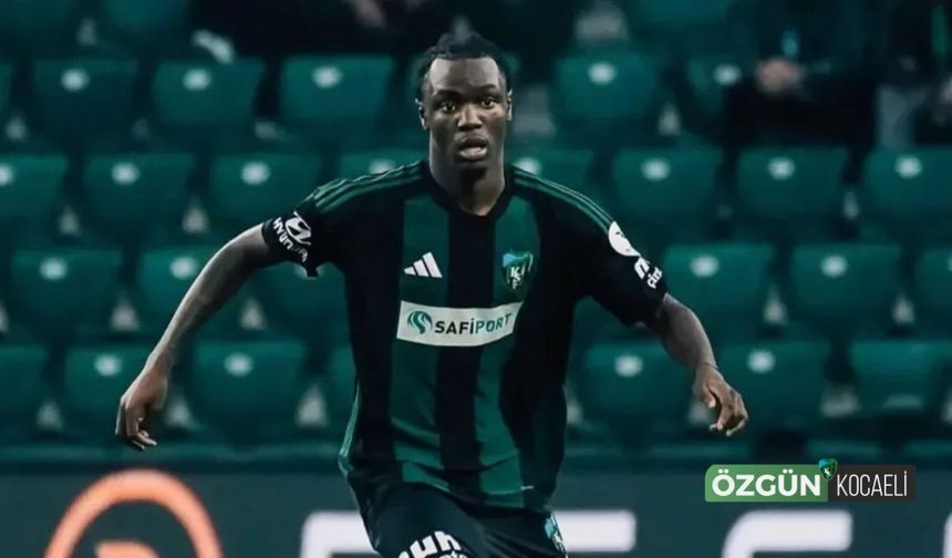 Kocaelispor’da Joseph Nonge Kadro Dışı Bırakıldı