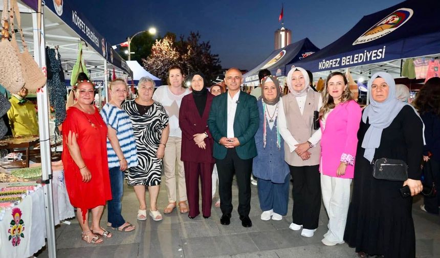 Altın Kiraz Festivali’nde kadın üreticiler için satış alanı açıldı