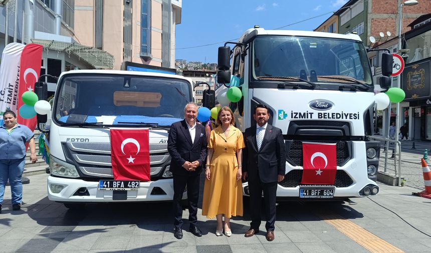 İzmit Belediyesi’nden Araç Yatırımı: Filoya 16 Yeni Araç