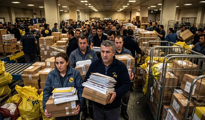 Kocaeli'de PTT taşeron işçilerinin çığlığı: “Haklarımızı istiyoruz”