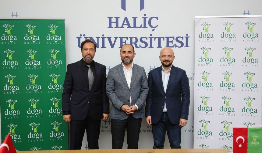 Doğa Koleji ile Haliç Üniversitesi'nden stratejik eğitim protokolü