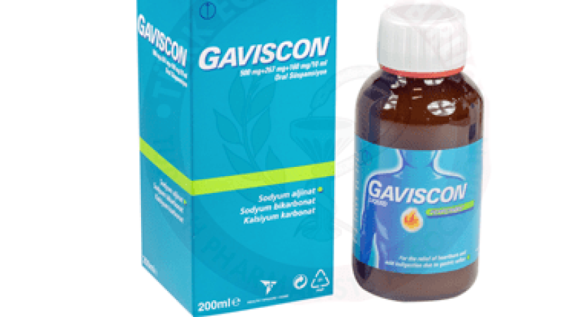 Gaviscon Şurup Nedir? Gaviscon Şurup Ne İşe Yarar?