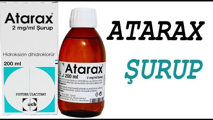 Atarax Şurup Nedir? Ne için Kullanılır?