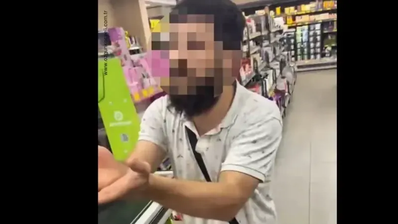 Markette Taciz Etti İddiası 