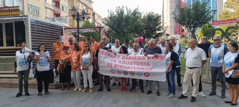 6 Sendika'dan 18 Ağustos’ta 1 Gün İş Bırakma Çağrısı