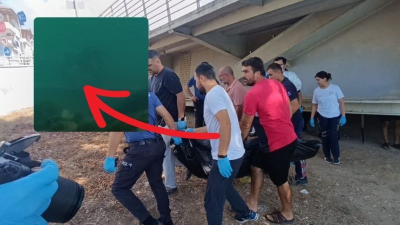 Balık tutmak isterken oltaya ceset takıldı