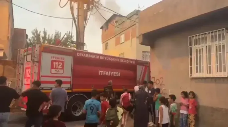 Çıkan yangında cayır cayır yandı!