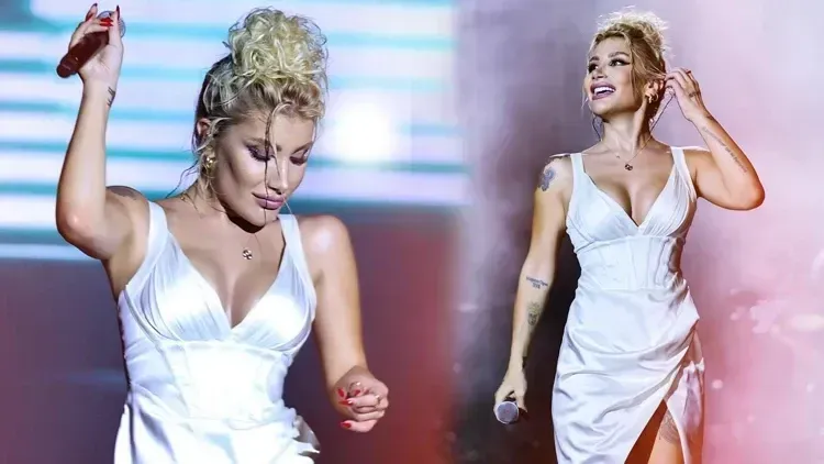 <p>Kıbrıs’ta sahne öncesi basın mensuplarının sorularını yanıtlayan Derici, merdivenden düşerek kafasına 40 dikiş atıldığını söyledi.</p>