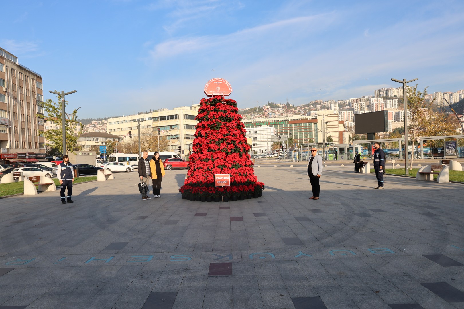 Büyükşehir'den 10 Kasım'a Özel 1087 Atatürk Çiçeği (12) (Large)