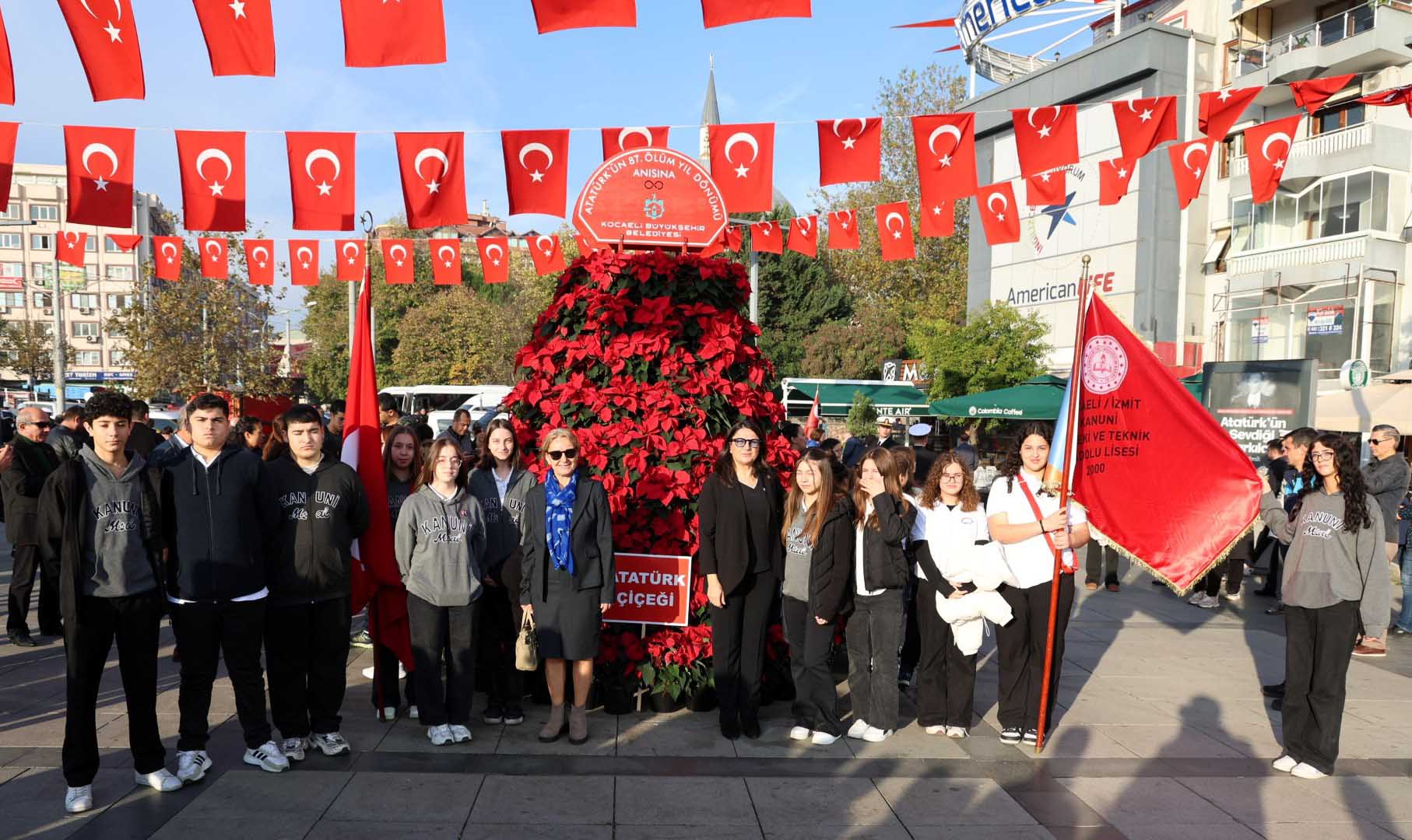 Büyükşehir'den 10 Kasım'a Özel 1087 Atatürk Çiçeği (6) (Large)