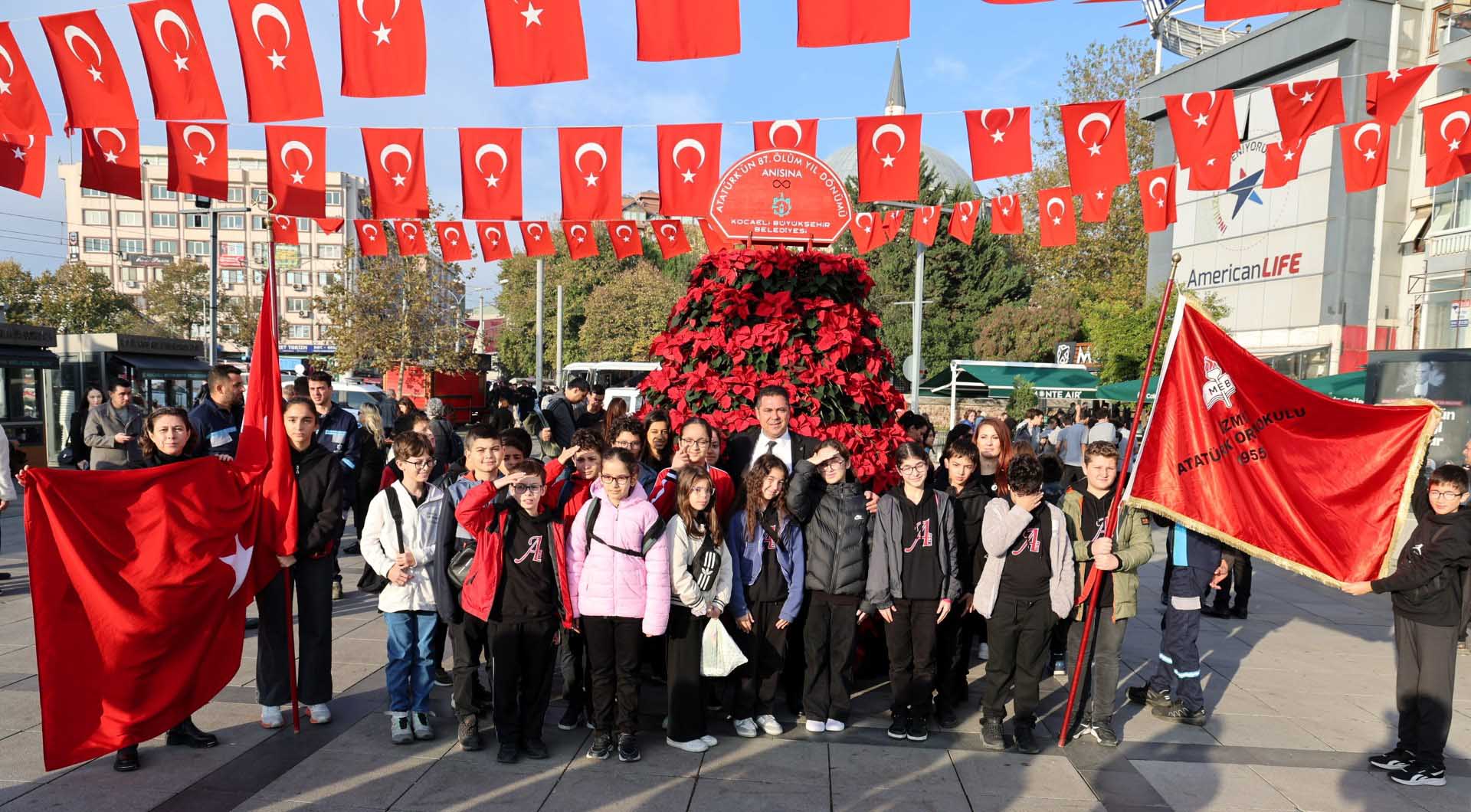 Büyükşehir'den 10 Kasım'a Özel 1087 Atatürk Çiçeği (7) (Large)