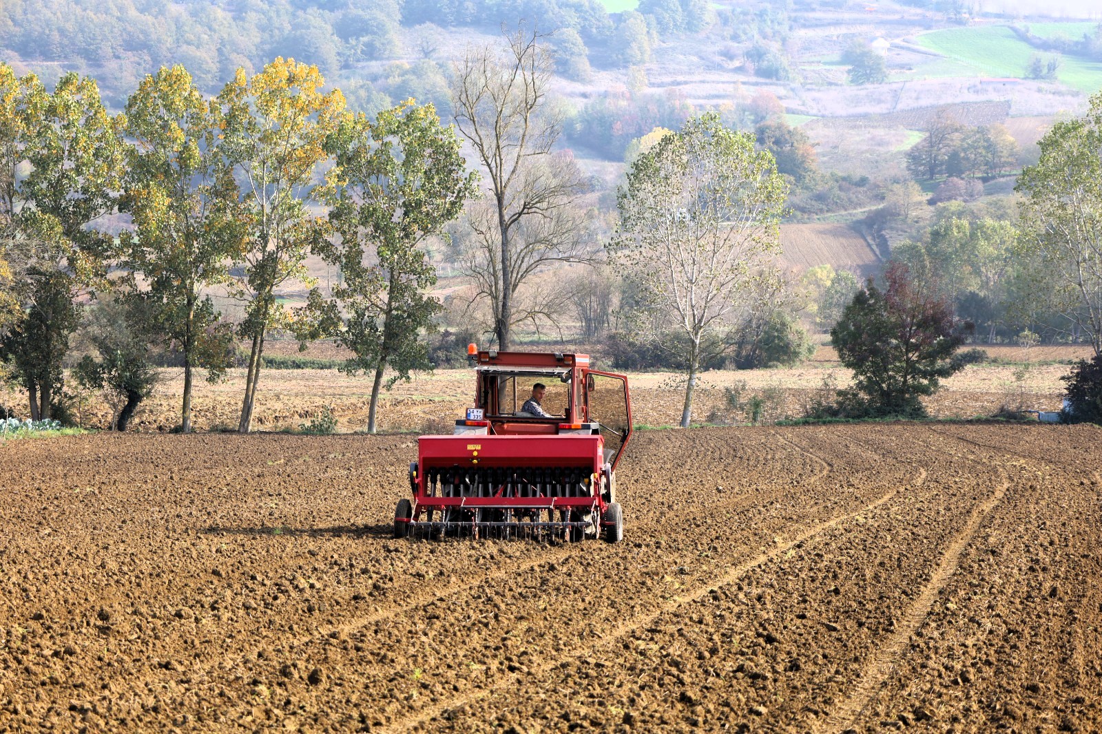 Büyükşehir'in Hibeli Tohumları Toprakla Buluştu (7)