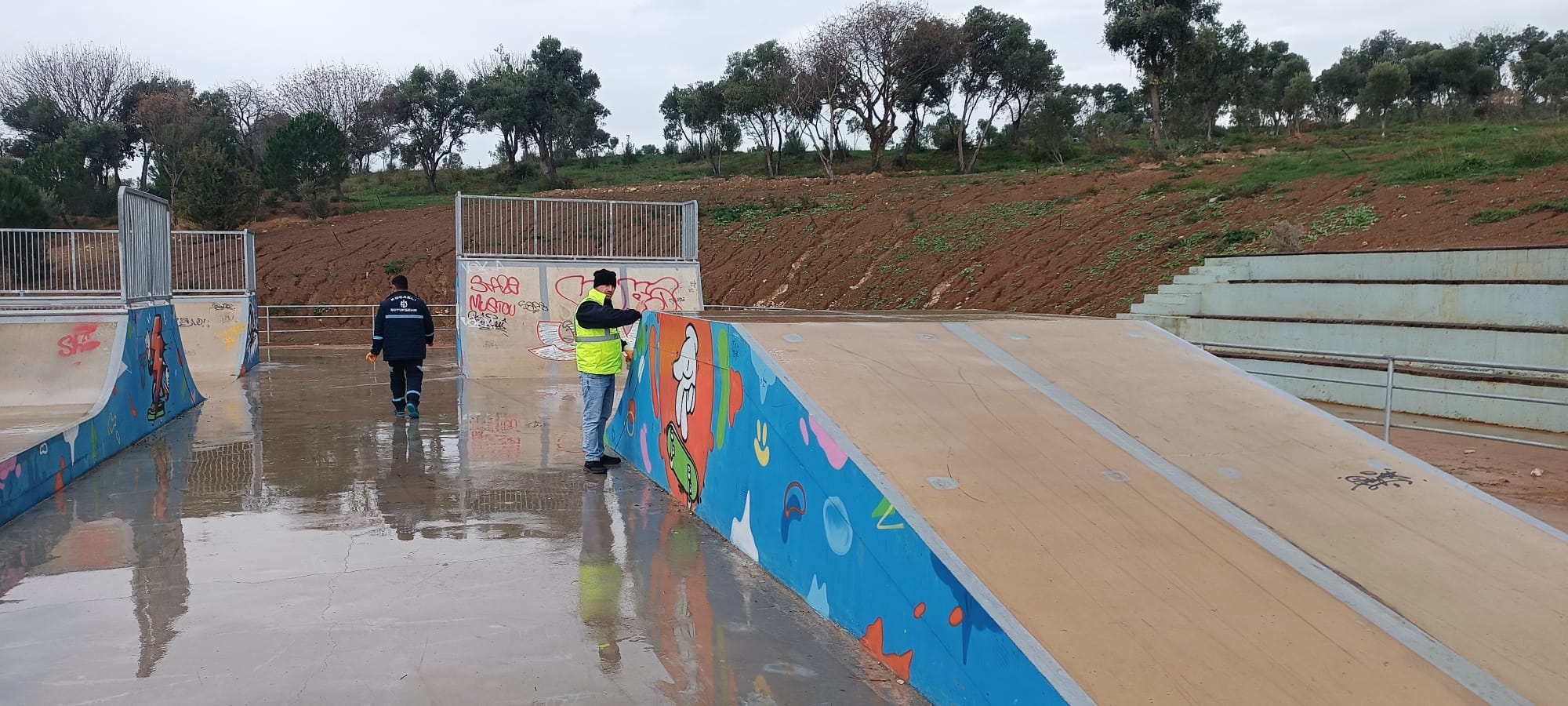 Darıca Millet Bahçesi'nde Kesintisiz Çalışma (4)