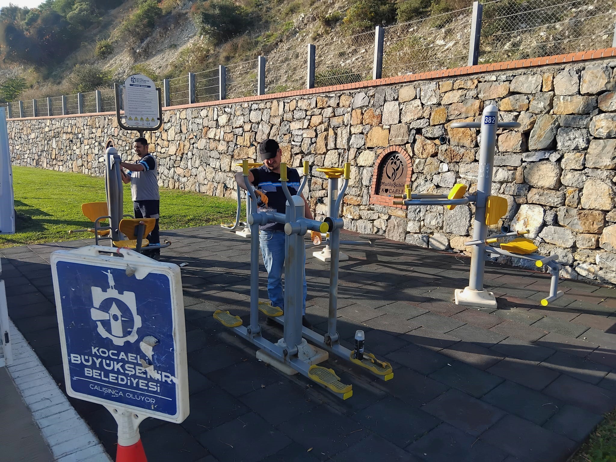 Darıca Millet Bahçesi'nde Kesintisiz Çalışma (5)