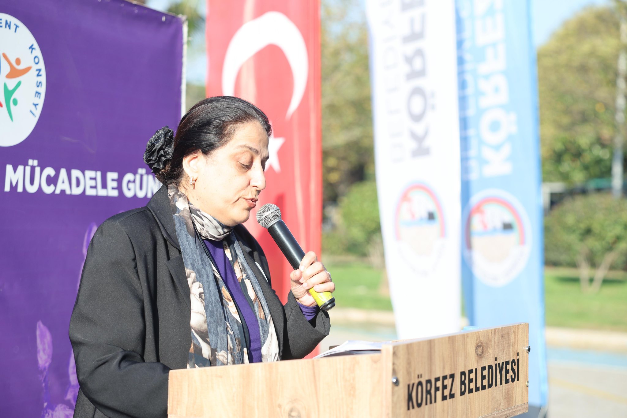 Körfez, ‘Kadına Şiddete Dur’ Dedi (12)