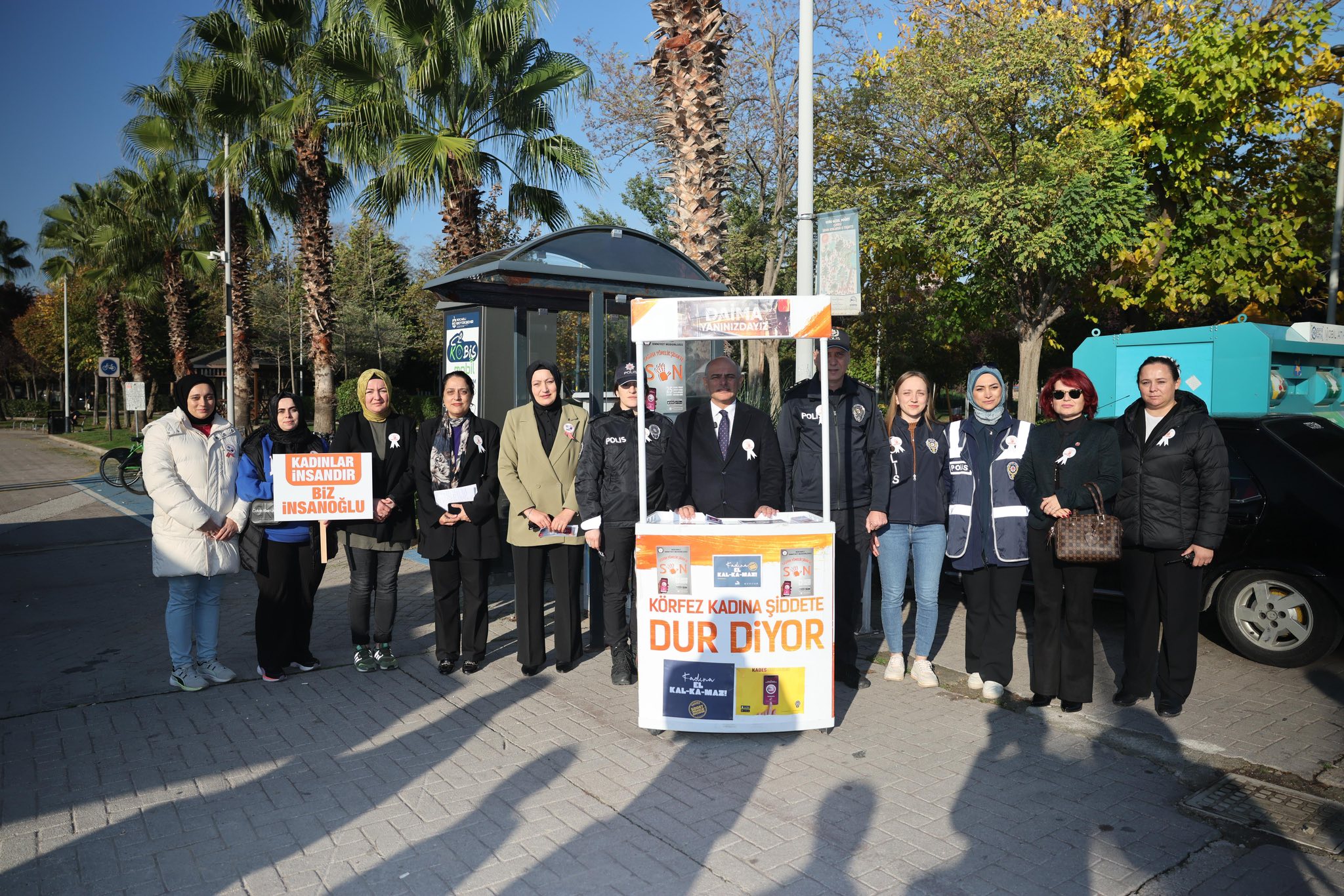 Körfez, ‘Kadına Şiddete Dur’ Dedi (4)