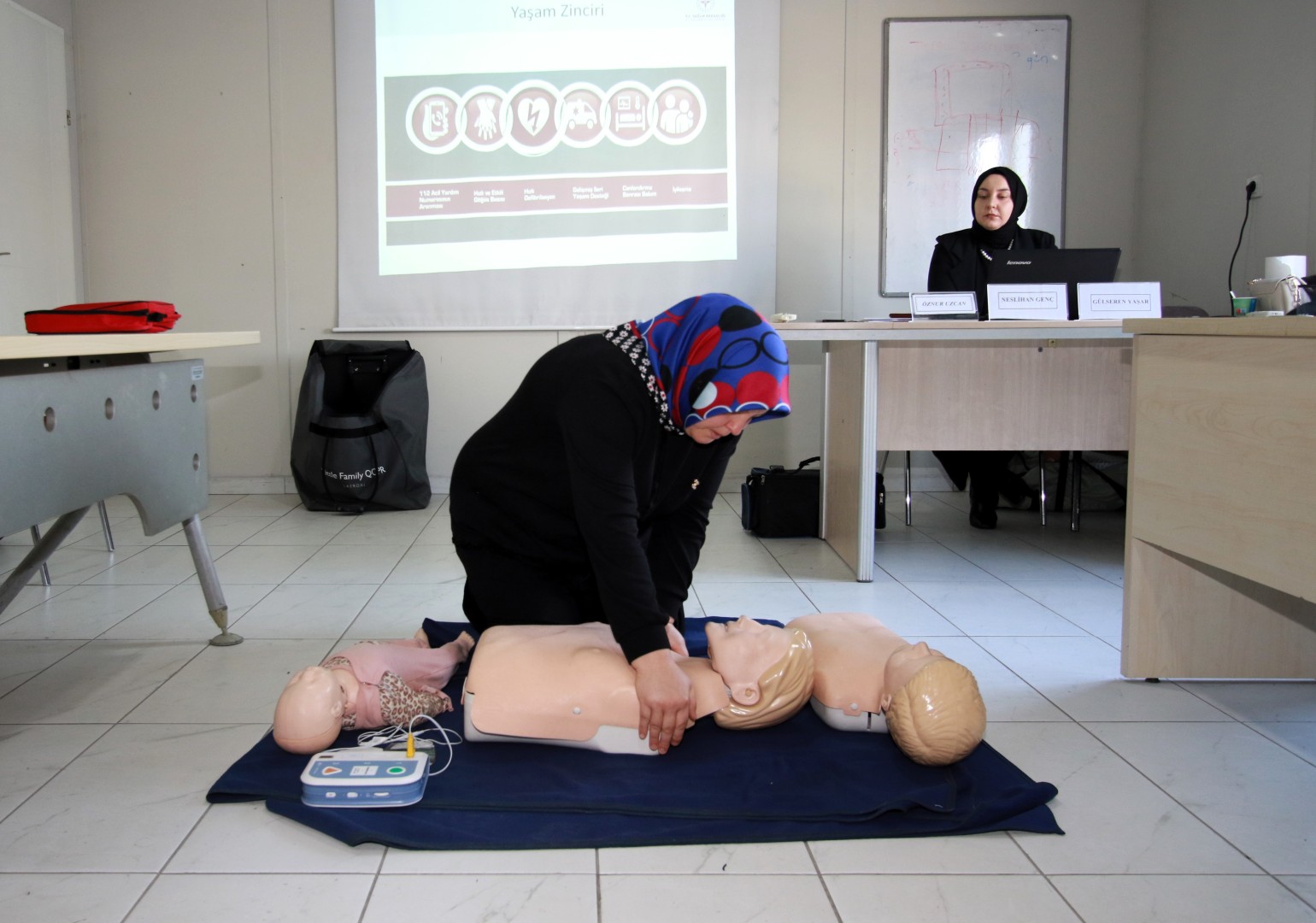 Yol Ve Bakım Personeline Hayat Kurtaran Eğitim 1