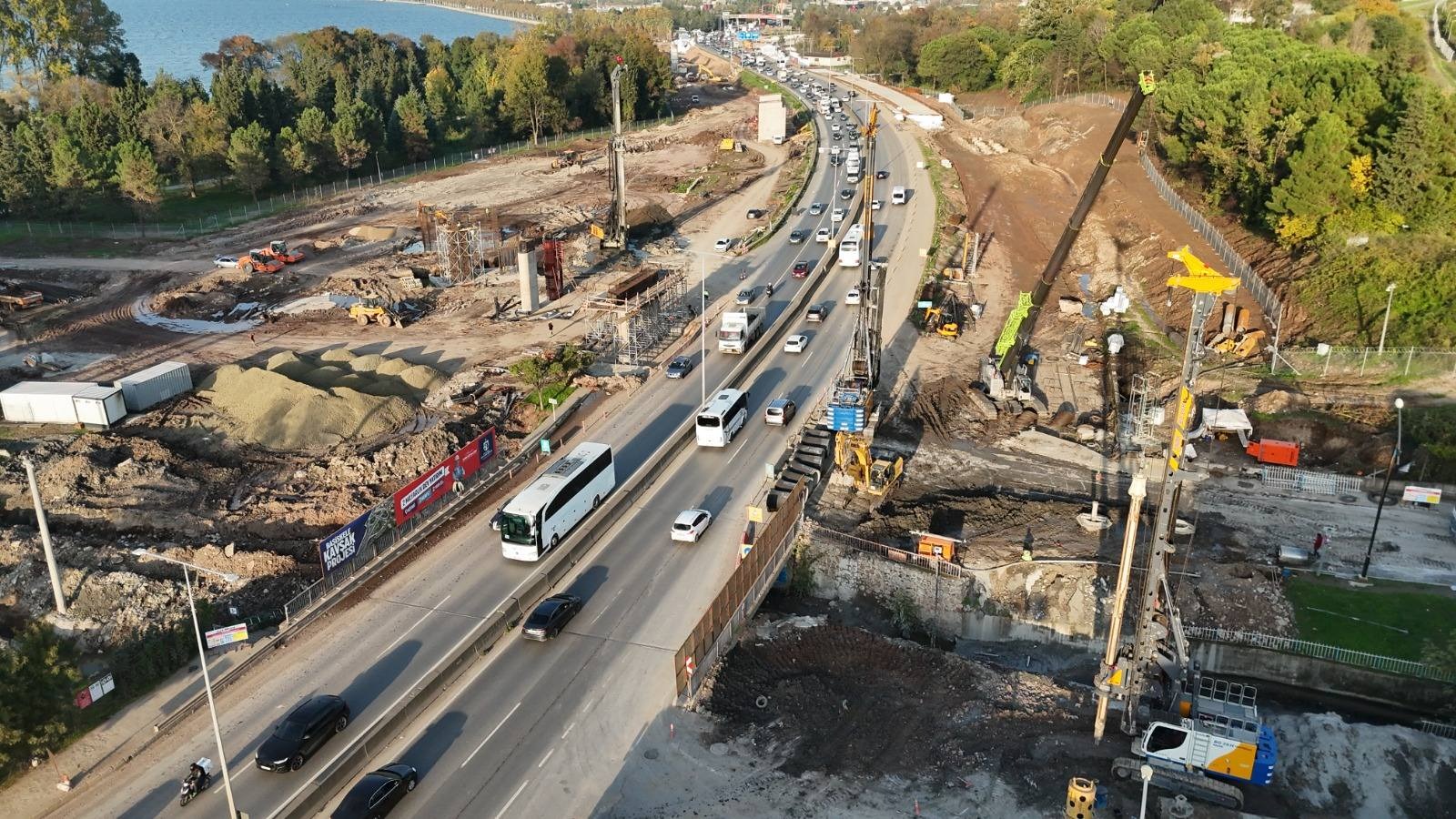 Başiskele Kavşağı Koridor Projesi Tüm Hızıyla Sürüyor