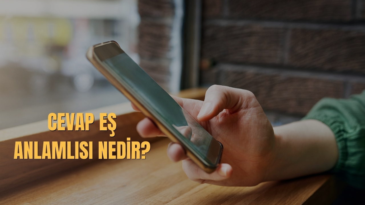 Cevap Es Anlamlisi Nedir