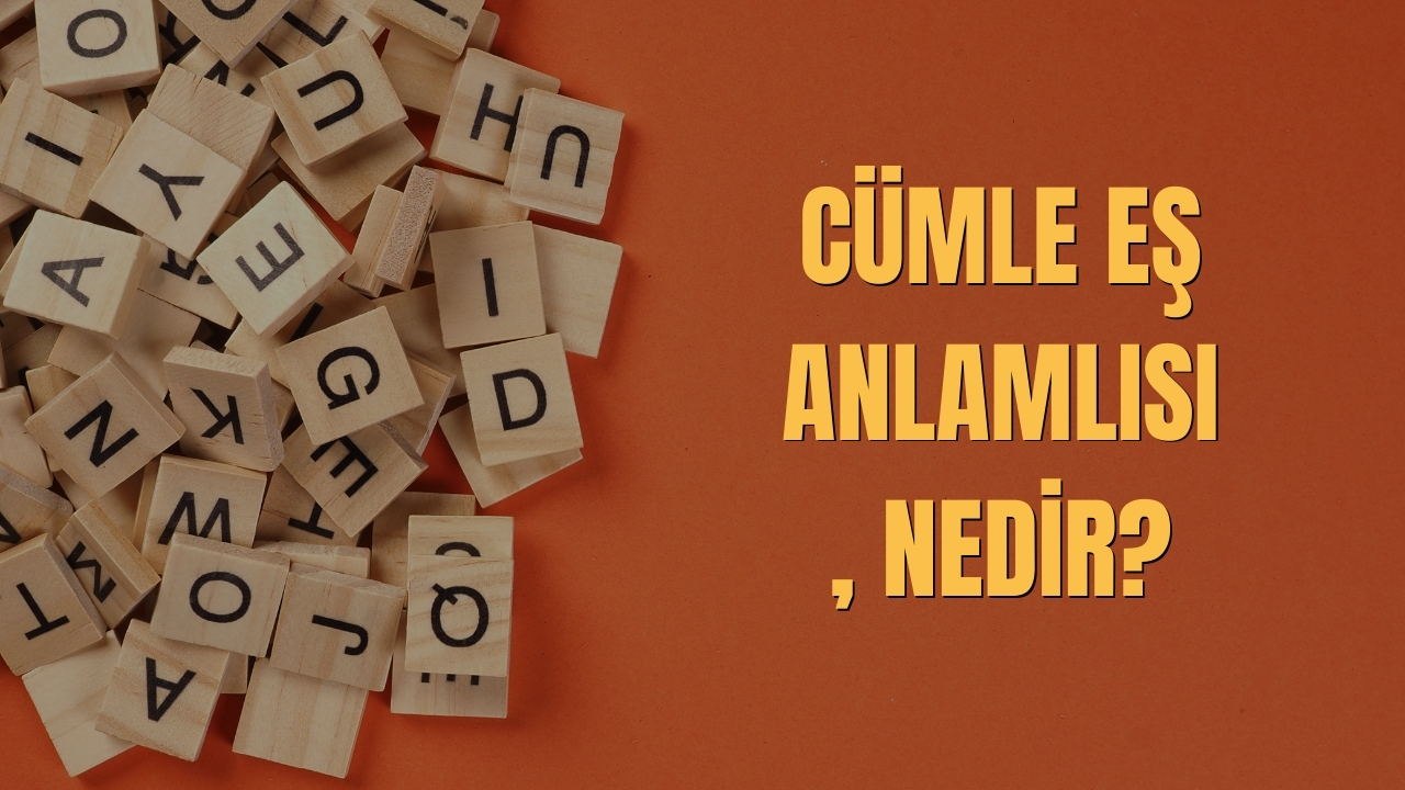Cumle Es Anlamlisi Nedir