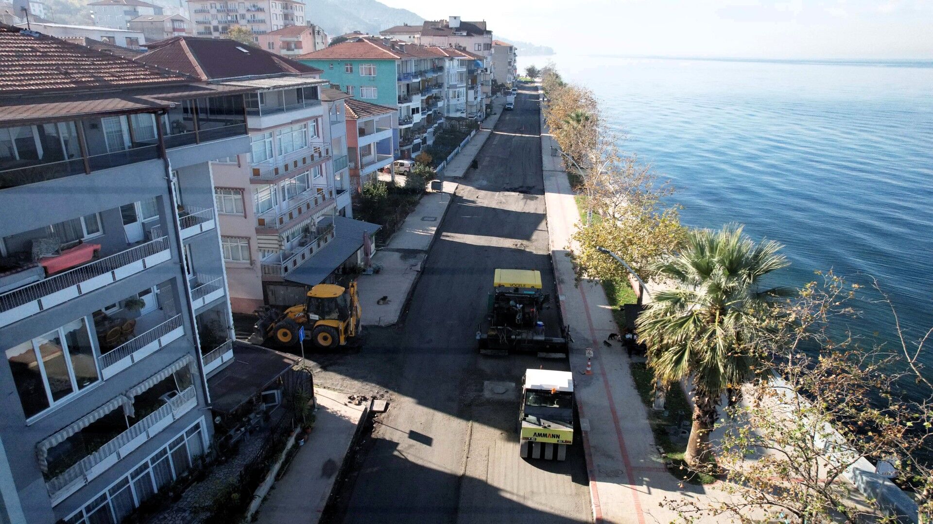 Gölcük Halıdere Sahilinde Üstyapı Yenileniyor (3)